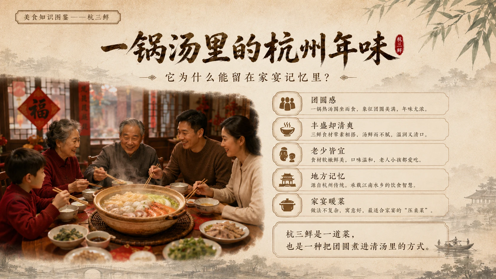 万物知识图鉴系列作品PPT——杭三鲜 - 预览图9