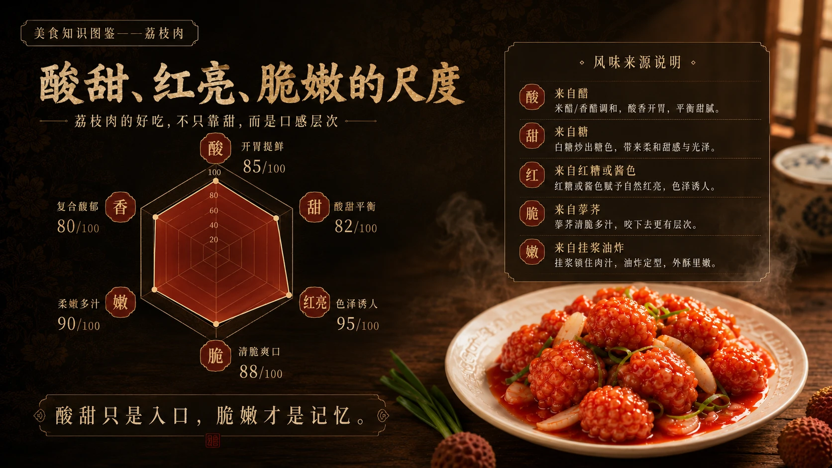 万物知识图鉴系列作品PPT——荔枝肉 - 预览图4