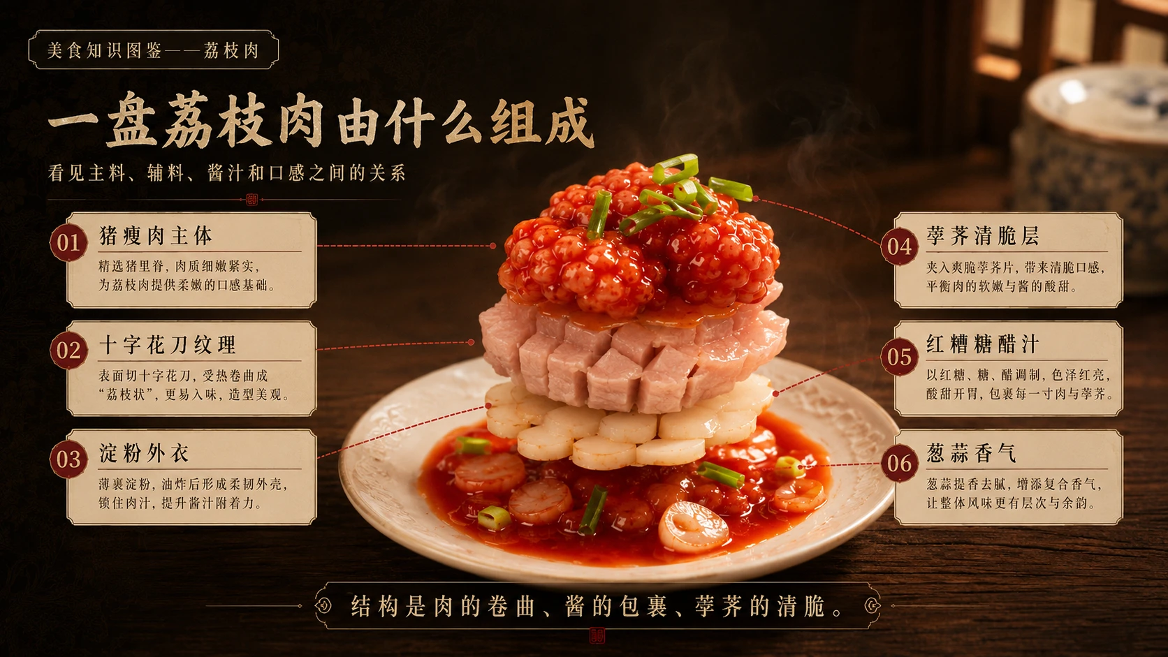 万物知识图鉴系列作品PPT——荔枝肉 - 预览图5