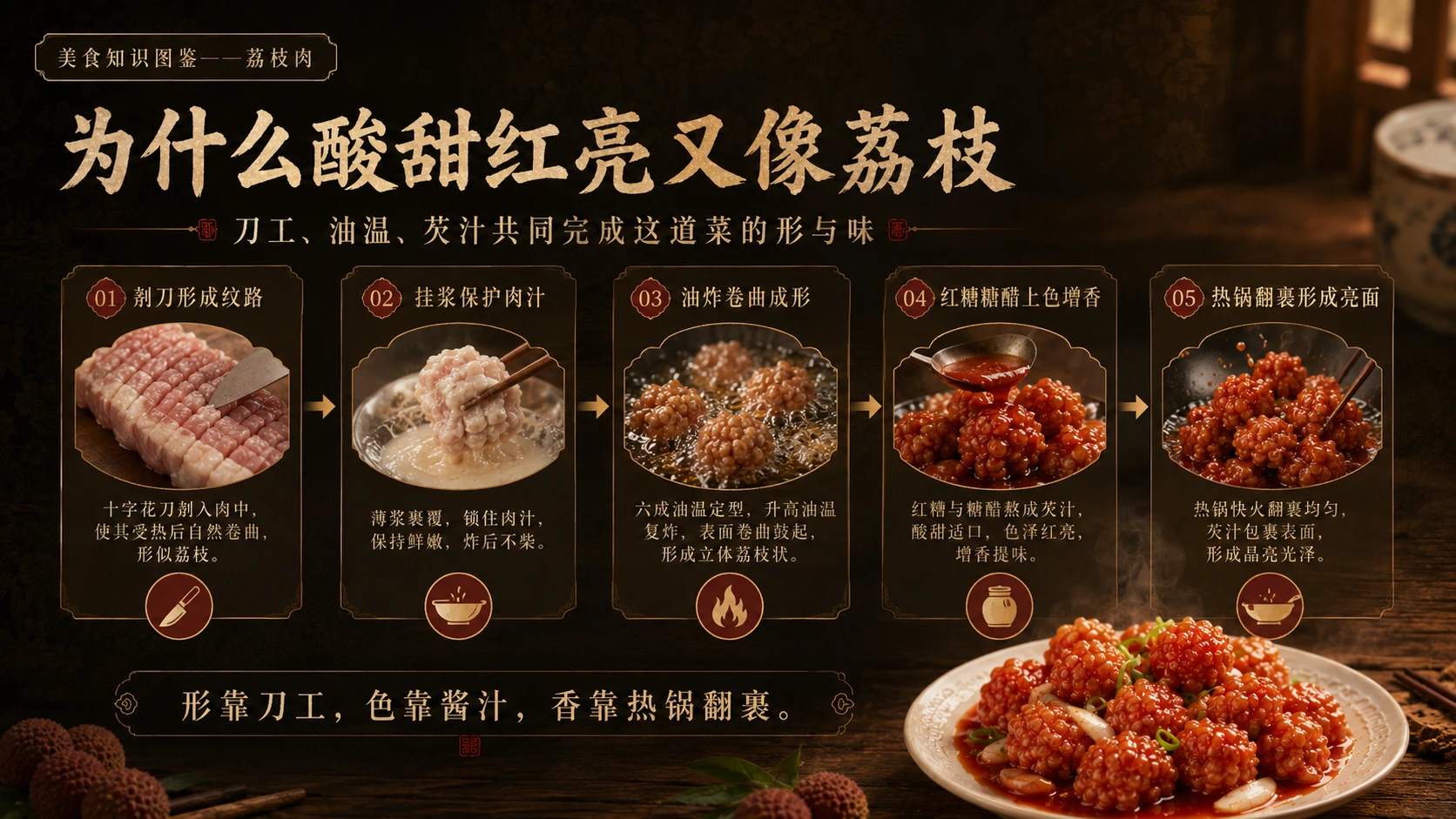 万物知识图鉴系列作品PPT——荔枝肉 - 预览图6