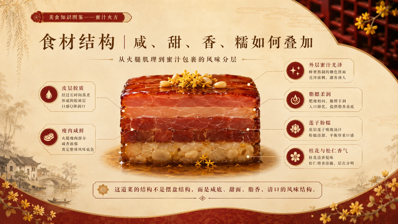 万物知识图鉴系列作品PPT——蜜汁火方 - 预览图5