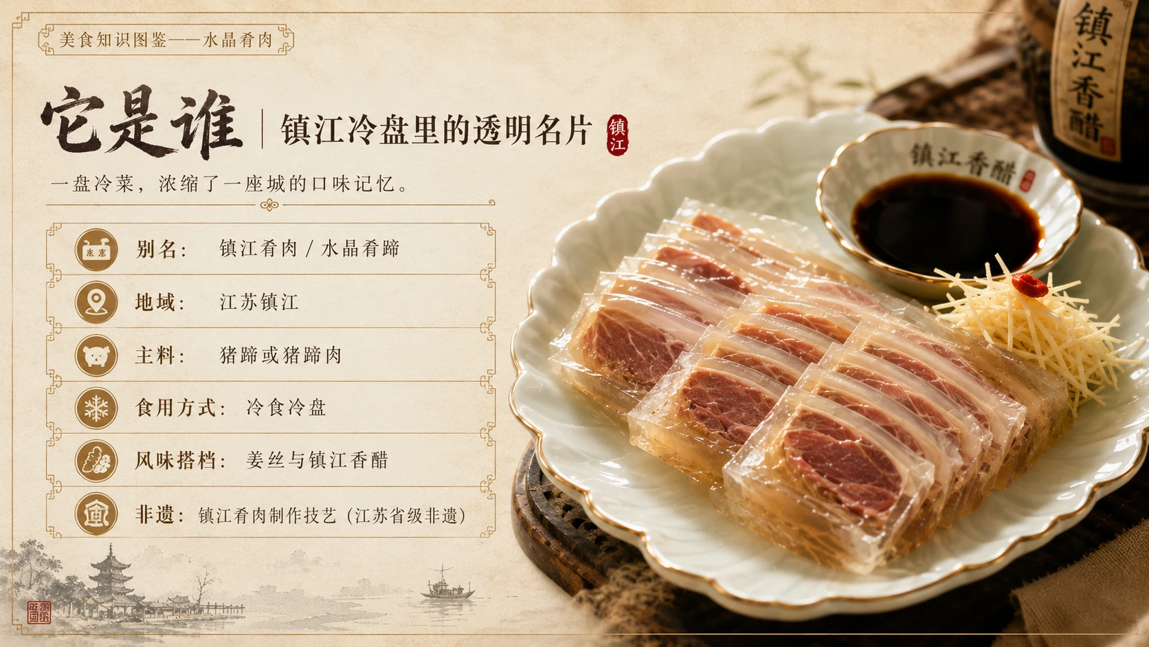 万物知识图鉴系列作品PPT——水晶肴肉 - 预览图2
