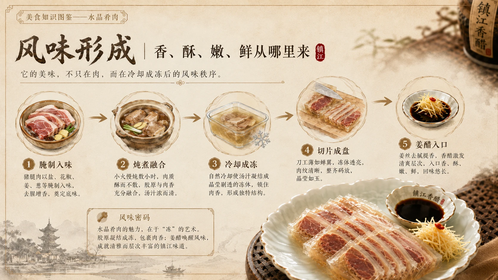 万物知识图鉴系列作品PPT——水晶肴肉 - 预览图6