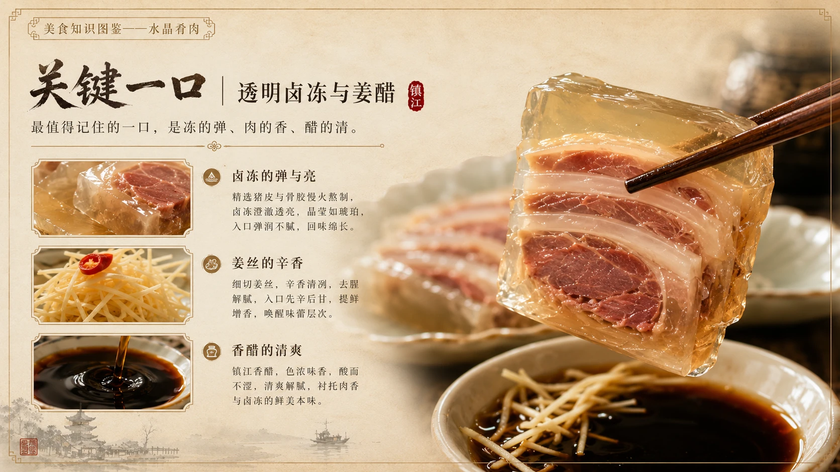 万物知识图鉴系列作品PPT——水晶肴肉 - 预览图7