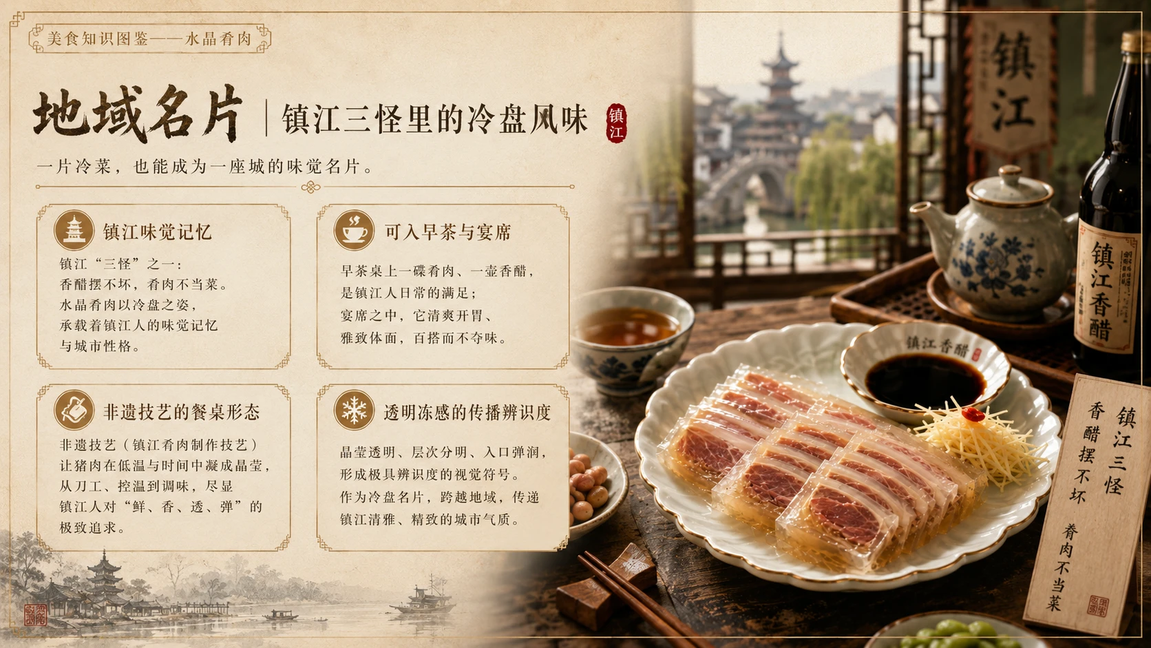 万物知识图鉴系列作品PPT——水晶肴肉 - 预览图9