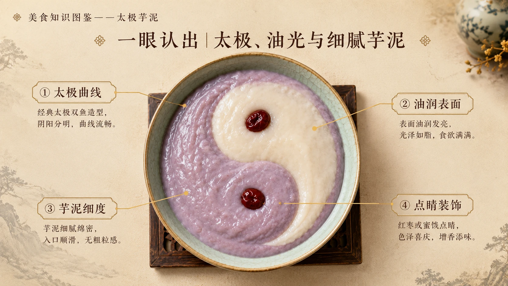 万物知识图鉴系列作品PPT——太极芋泥 - 预览图3