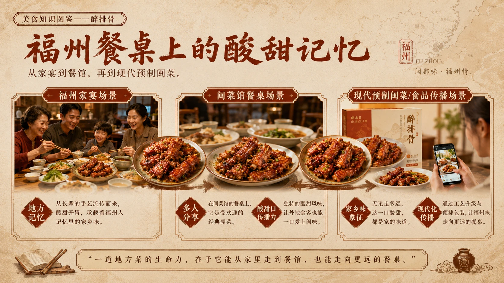 万物知识图鉴系列作品PPT——醉排骨 - 预览图9