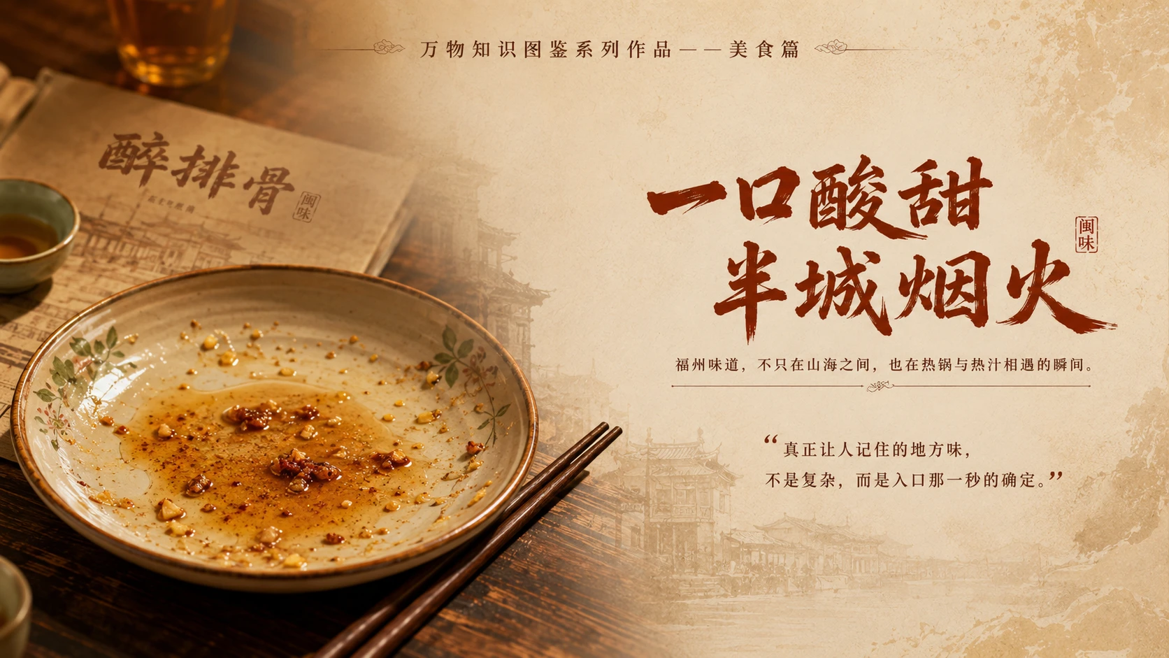 万物知识图鉴系列作品PPT——醉排骨 - 预览图10