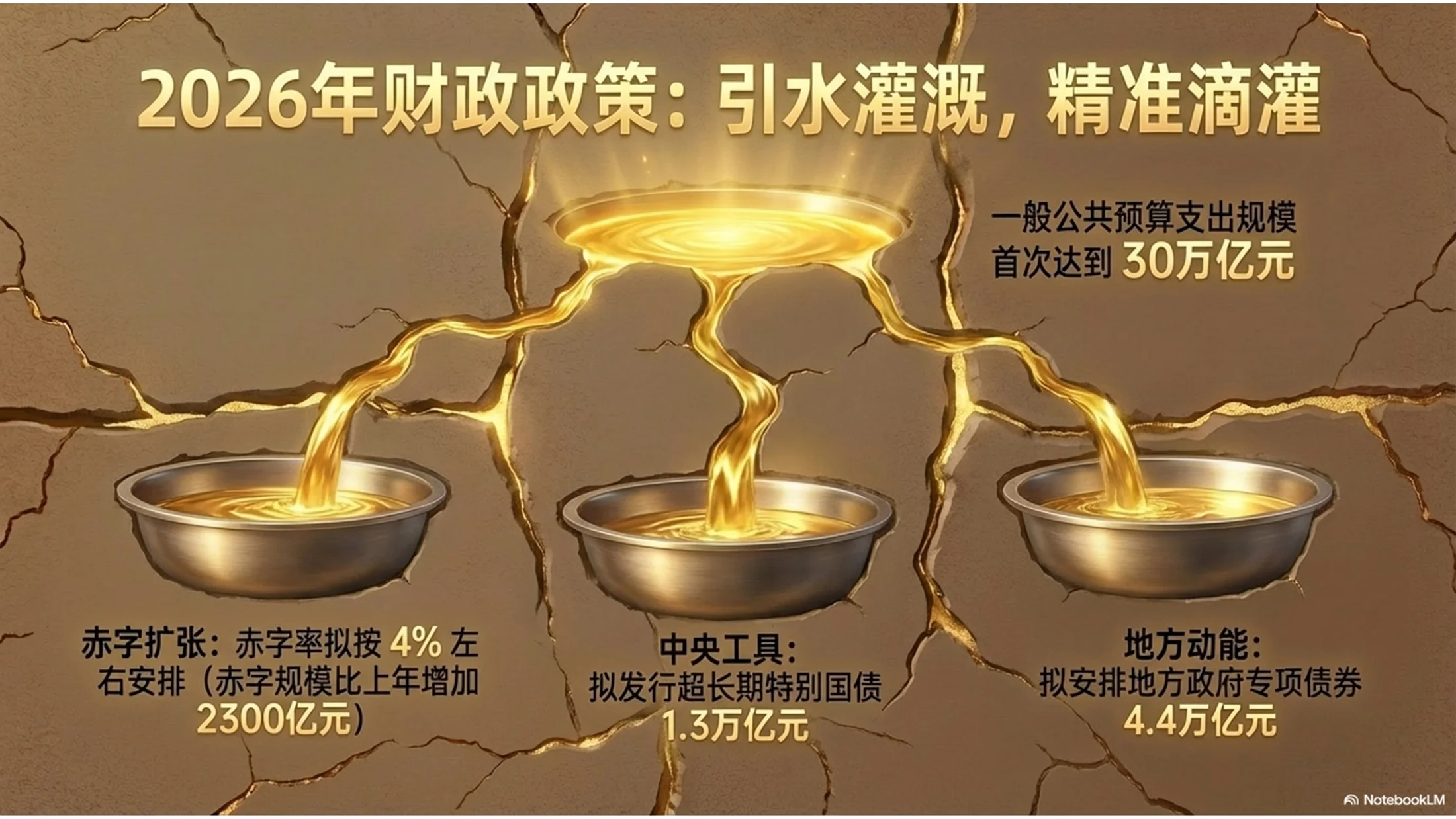 干泥纹理风格政府工作报告PPT - 预览图4