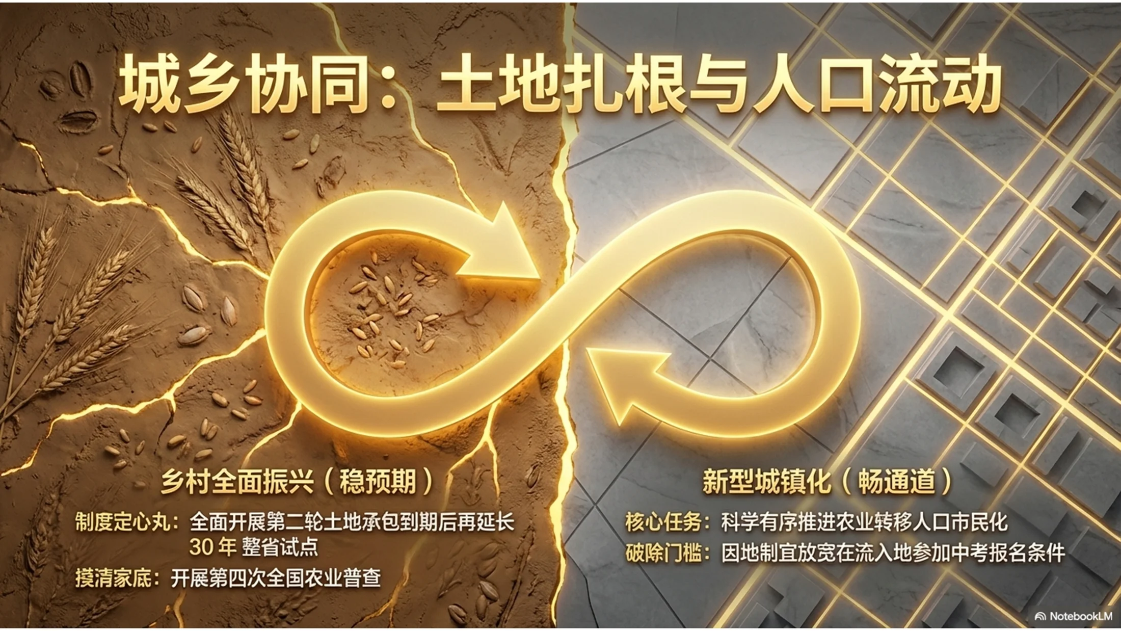 干泥纹理风格政府工作报告PPT - 预览图7