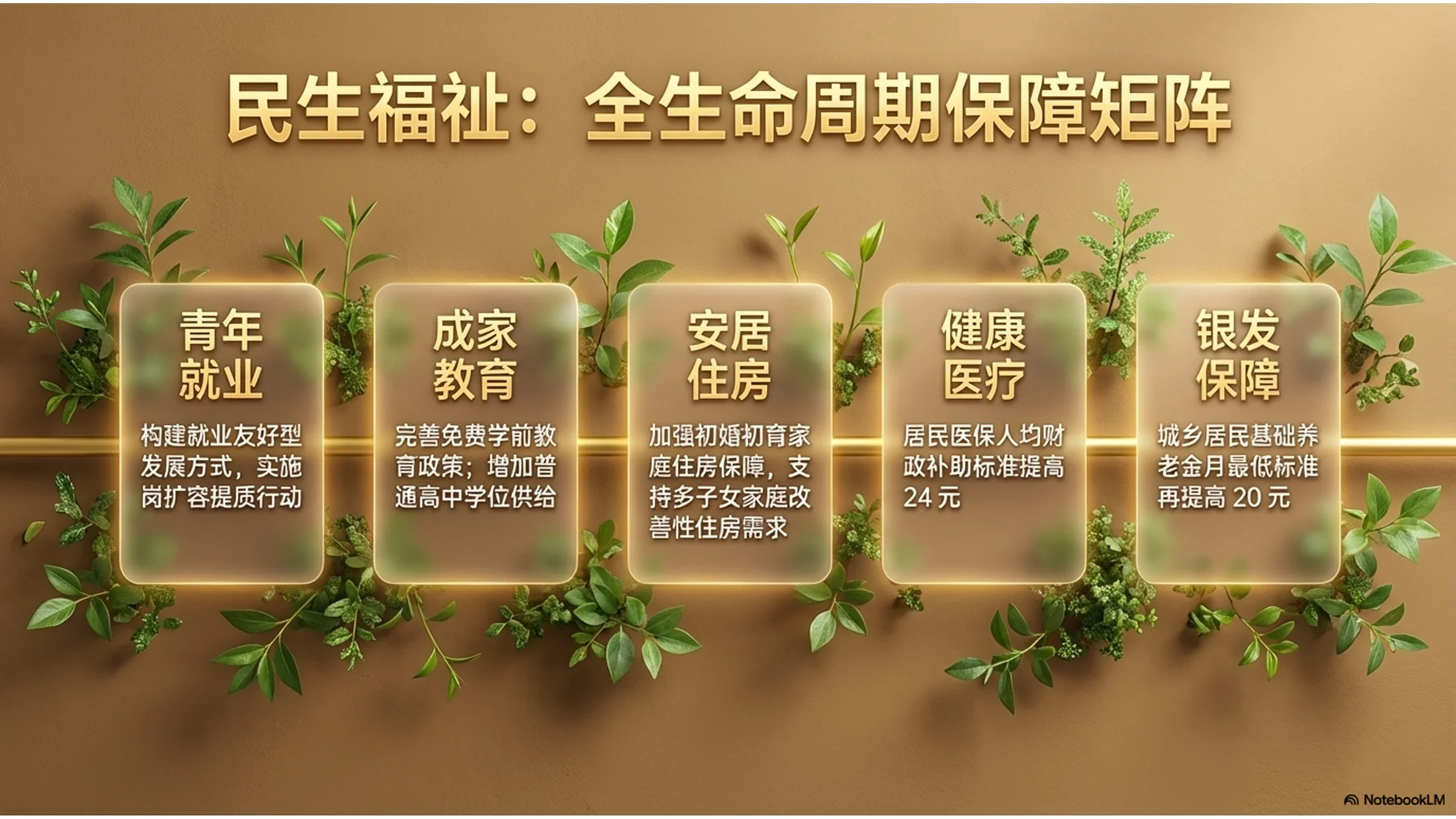 干泥纹理风格政府工作报告PPT - 预览图8