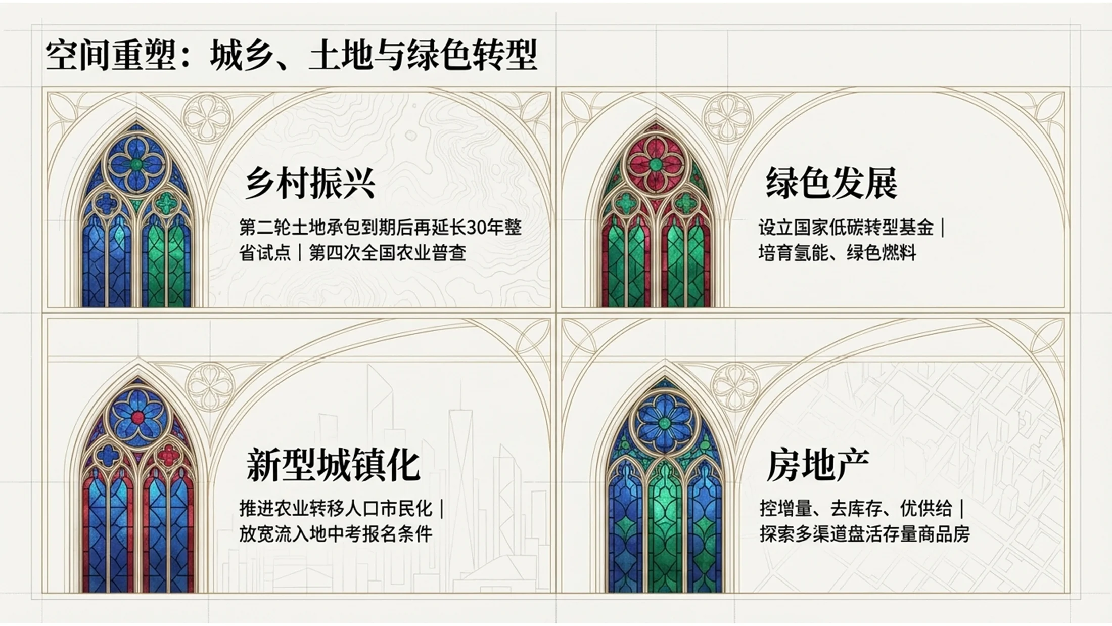 哥特式风格政府工作报告PPT - 预览图10
