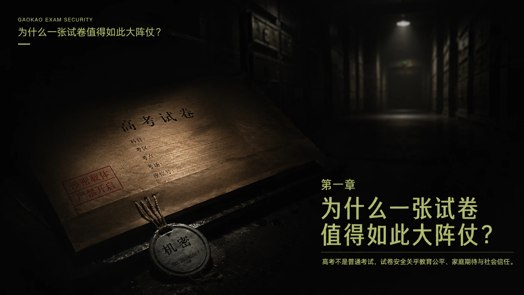 一张高考试卷的绝密旅程 - 预览图3