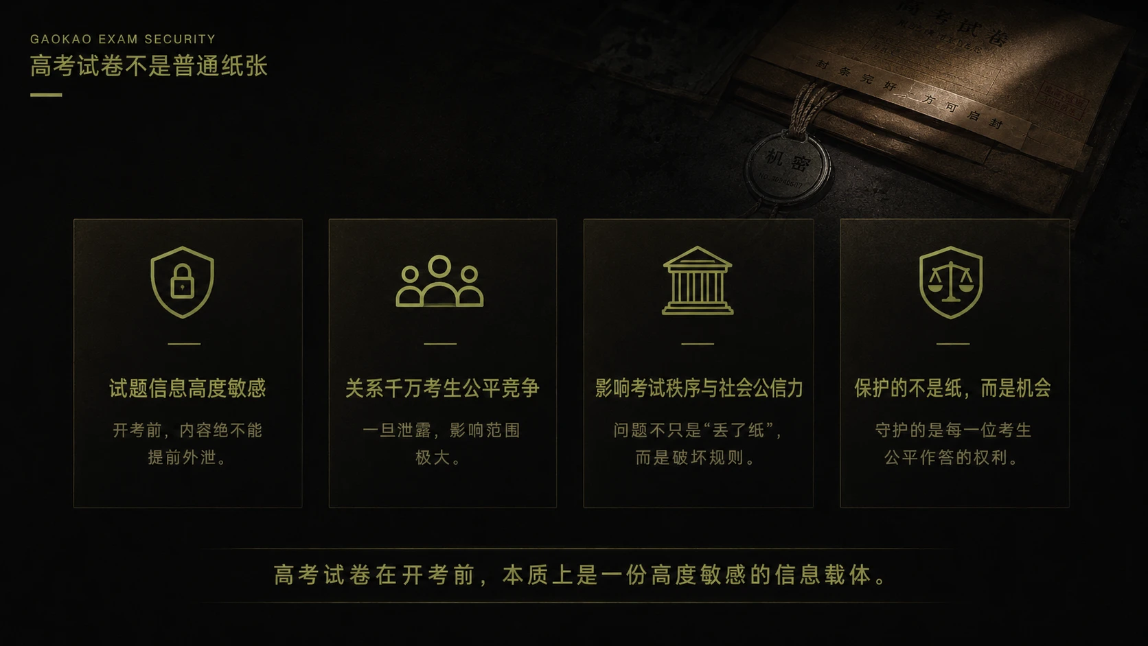 一张高考试卷的绝密旅程 - 预览图4