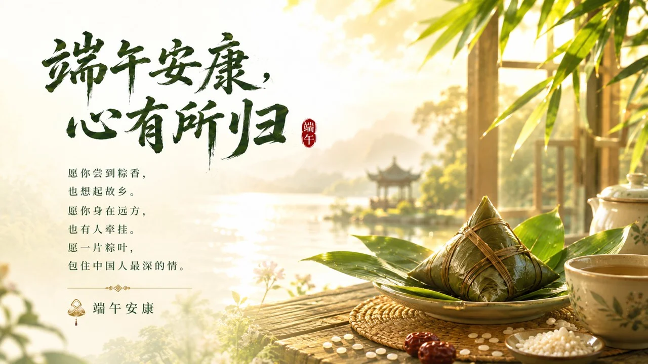 一片粽叶里的中国情-端午PPT - 预览图11