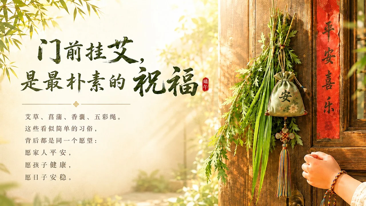 一片粽叶里的中国情-端午PPT - 预览图7
