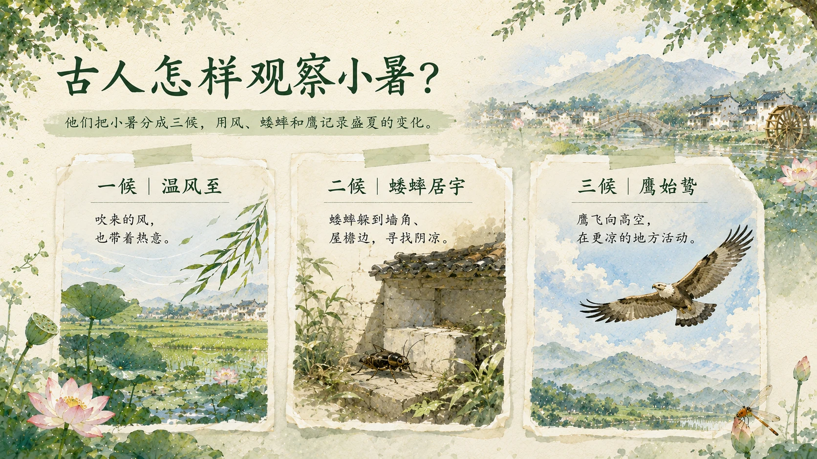 节气有知·小暑 PPT｜热气从哪里来？ - 预览图3