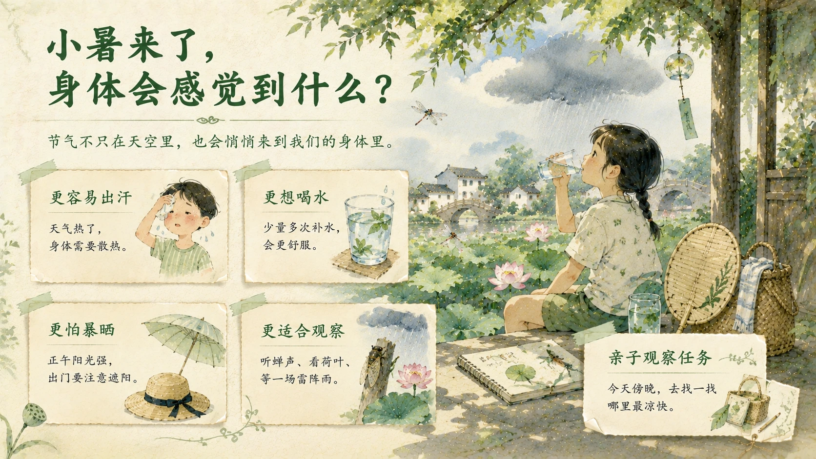节气有知·小暑 PPT｜热气从哪里来？ - 预览图8