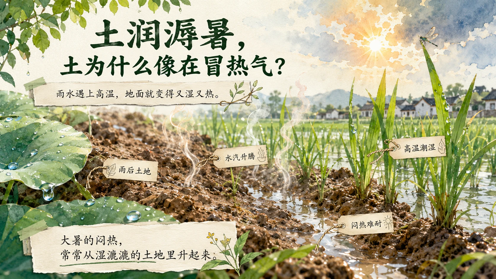 节气有知·大暑 PPT｜夏天为什么在大暑热到顶点？ - 预览图5