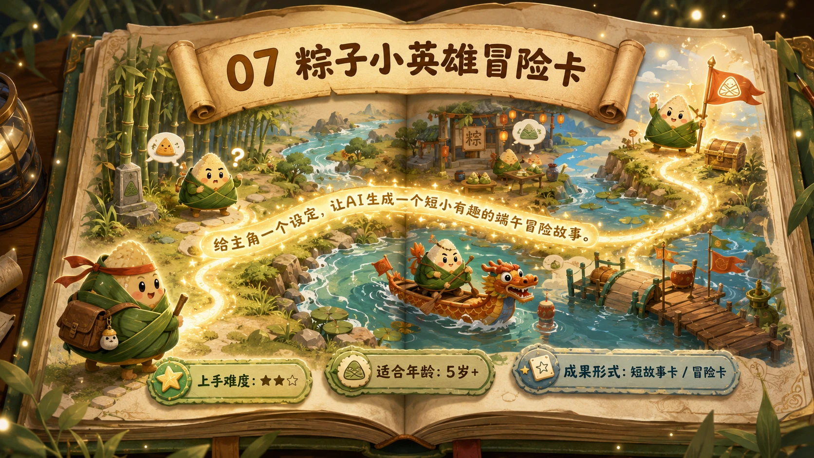 端午AI小工坊｜10个亲子创意玩法PPT - 预览图6