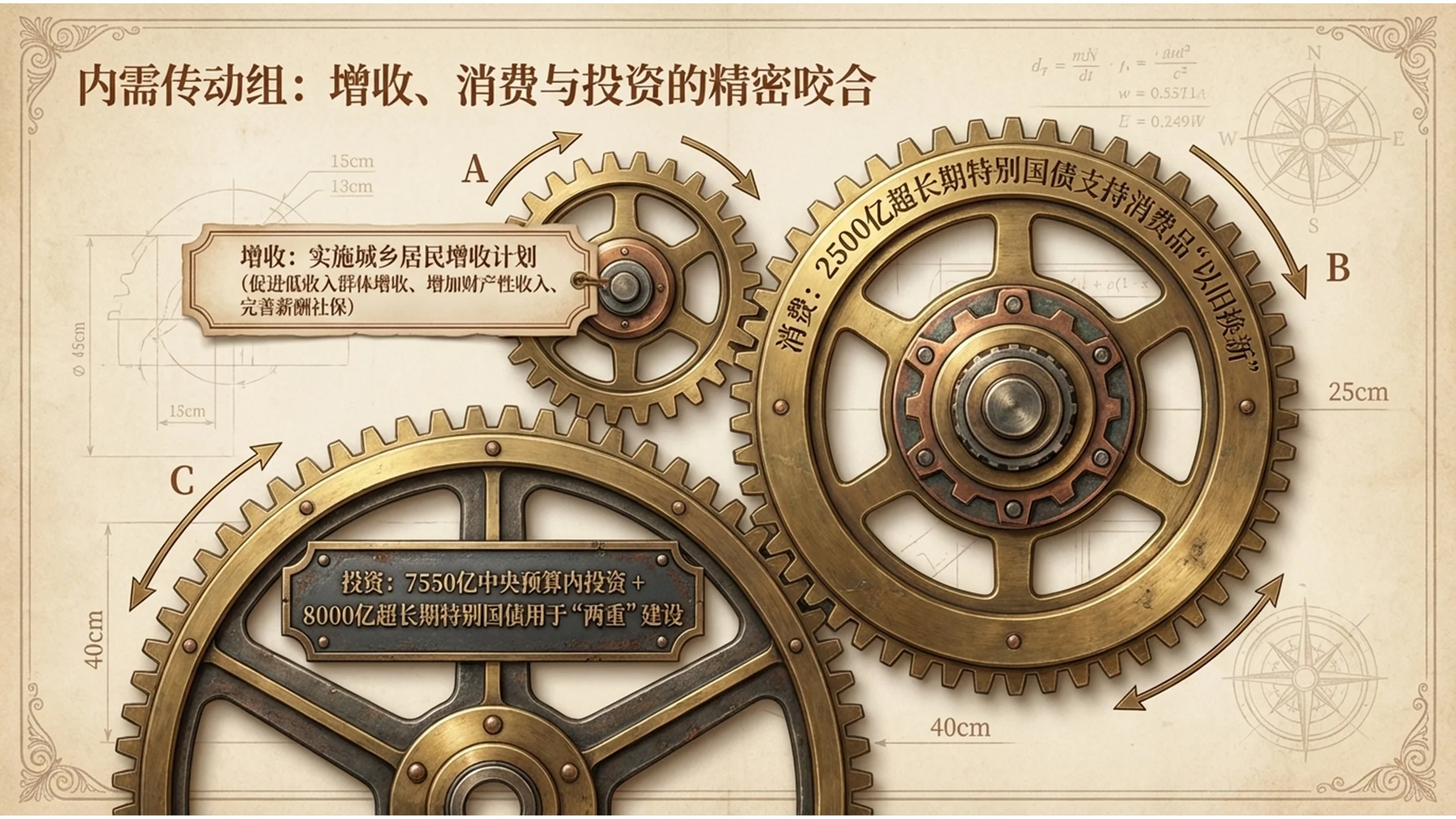 维多利亚风格政府工作报告PPT - 预览图5