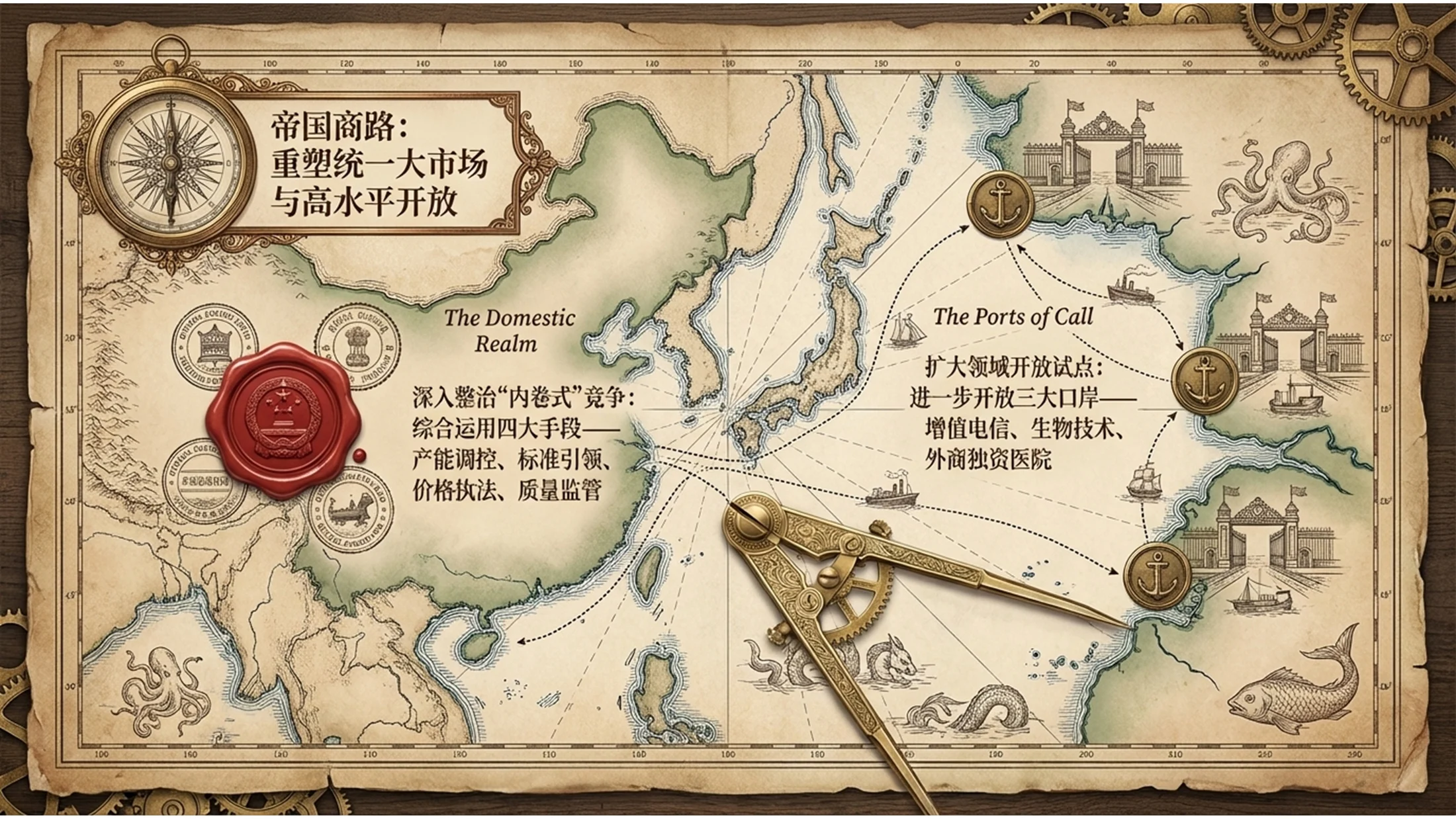 维多利亚风格政府工作报告PPT - 预览图7