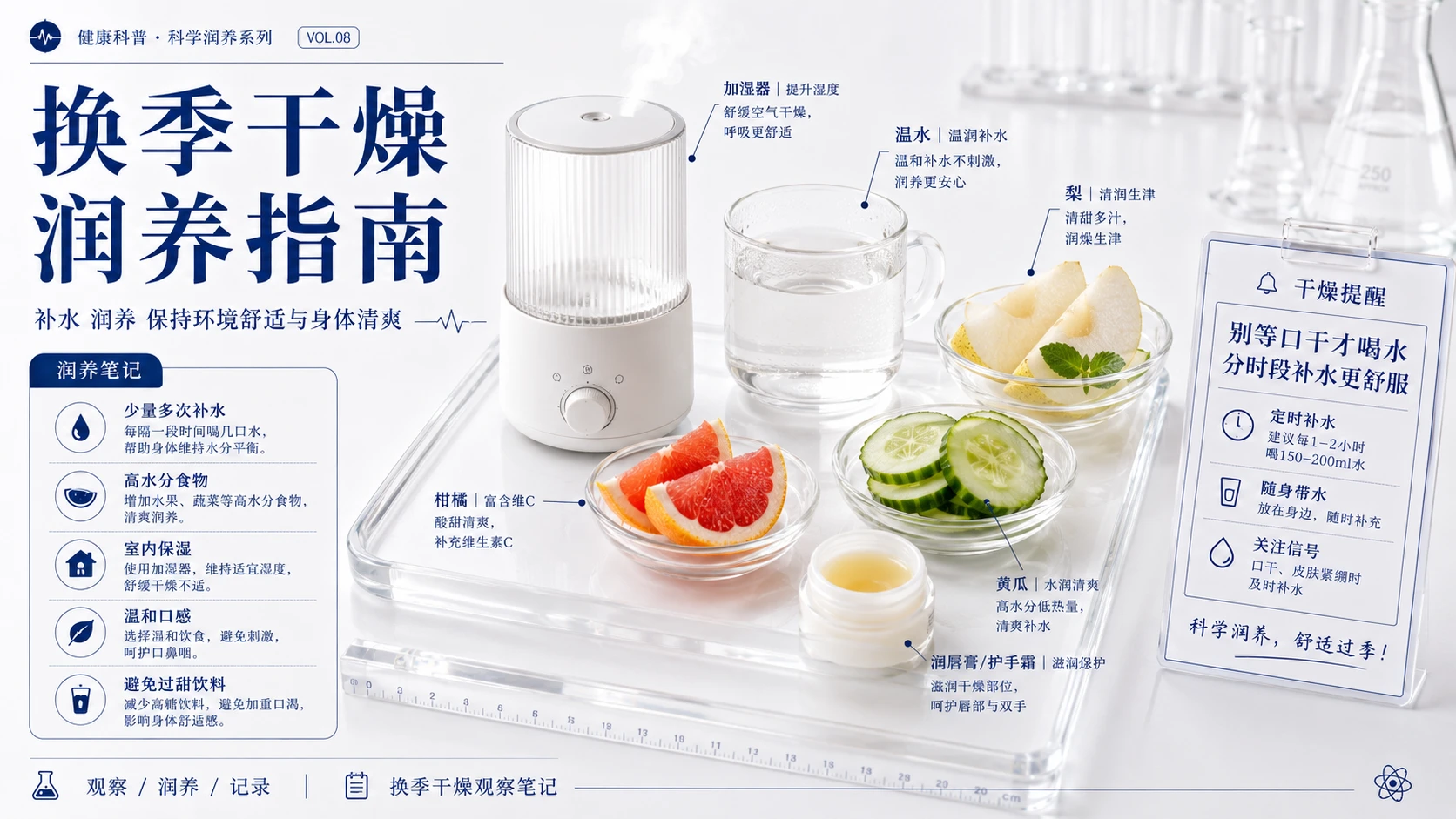健康生活方式科普指南PPT｜50页医学杂志风健康提醒视觉设计 - 预览图11