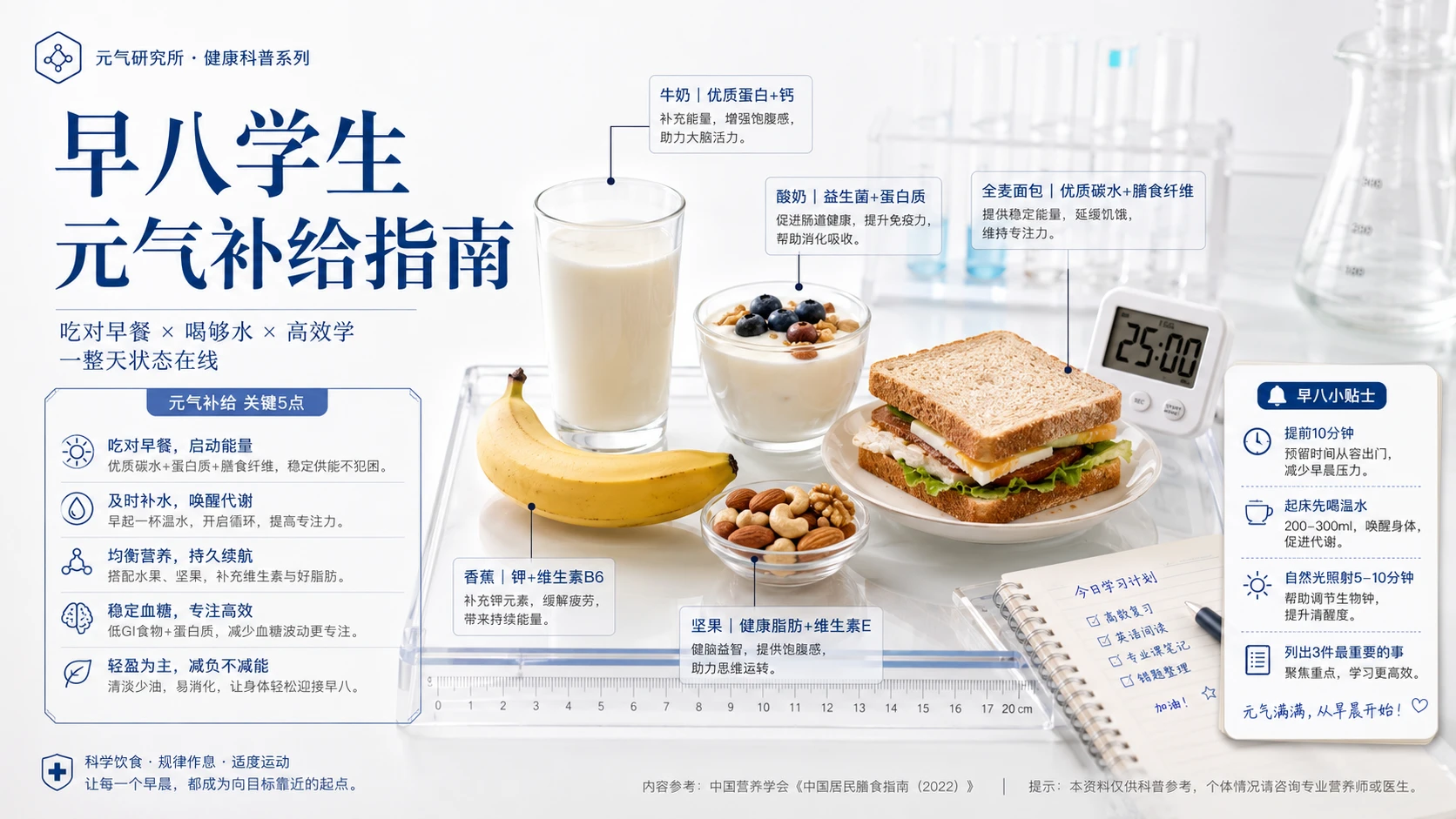 健康生活方式科普指南PPT｜50页医学杂志风健康提醒视觉设计 - 预览图7