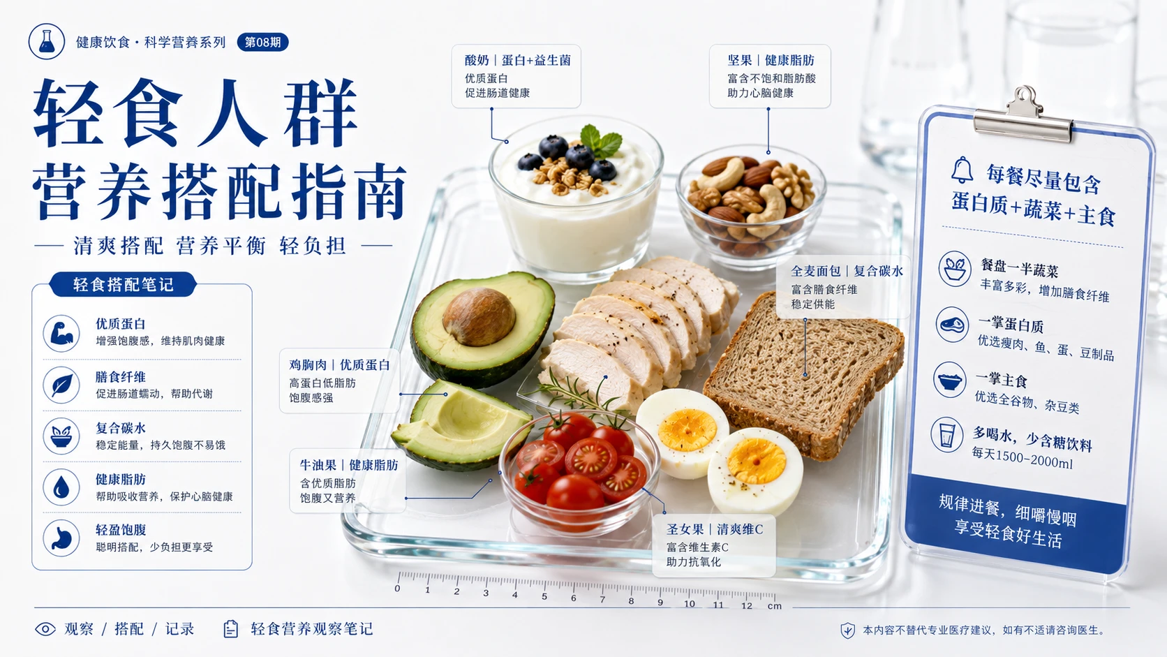 健康生活方式科普指南PPT｜50页医学杂志风健康提醒视觉设计 - 预览图8