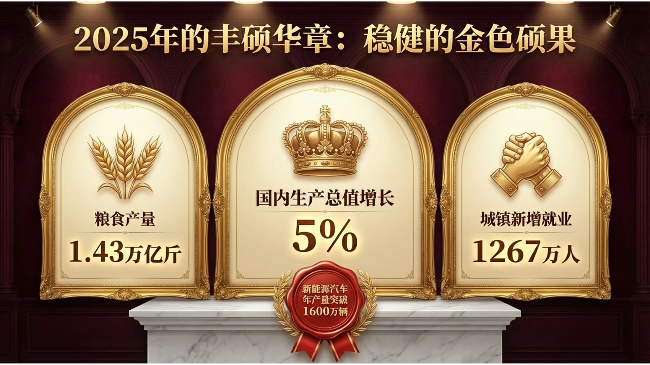 巴洛克风格政府工作报告PPT - 预览图2
