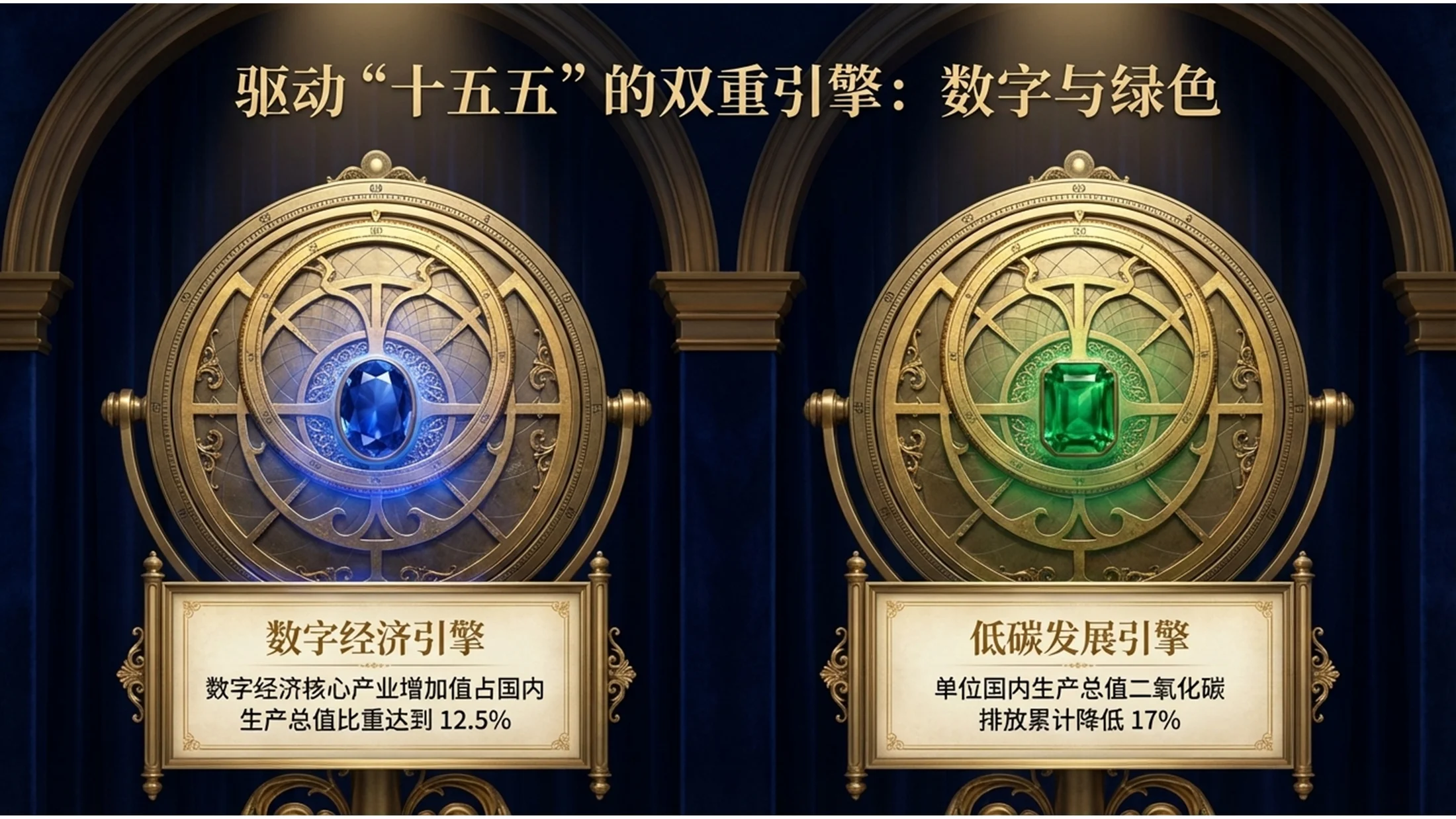 巴洛克风格政府工作报告PPT - 预览图4