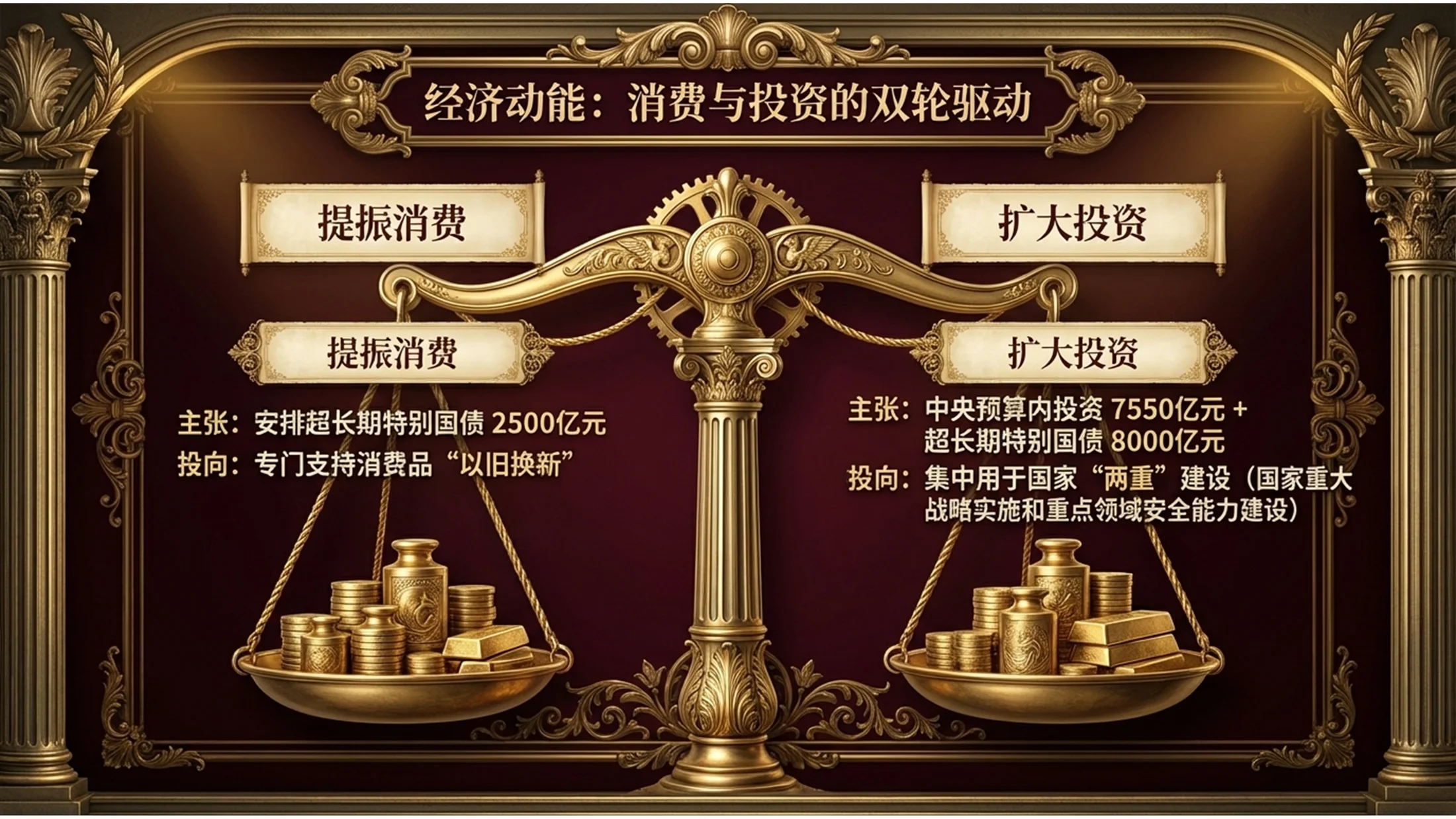 巴洛克风格政府工作报告PPT - 预览图8