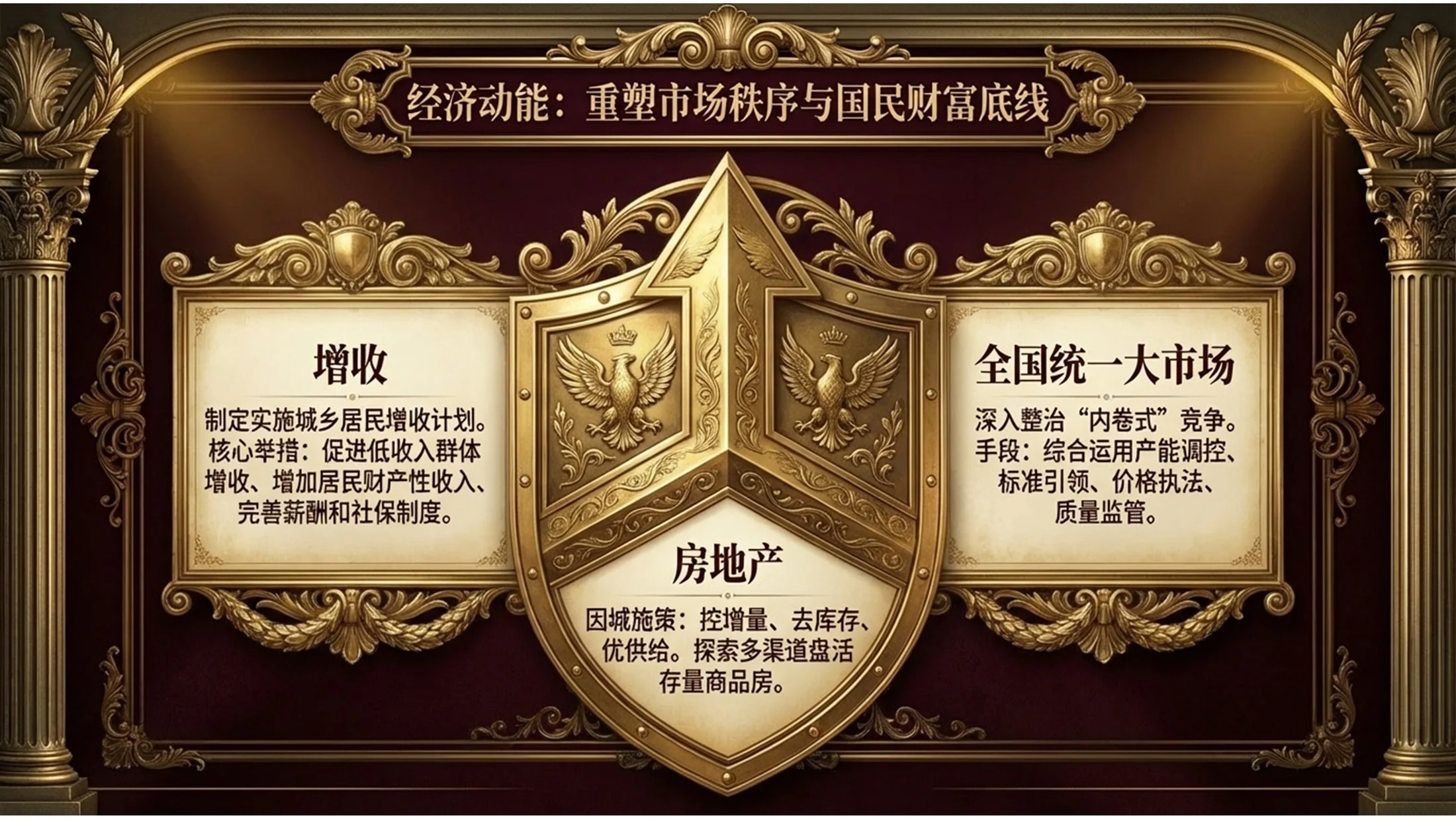 巴洛克风格政府工作报告PPT - 预览图9