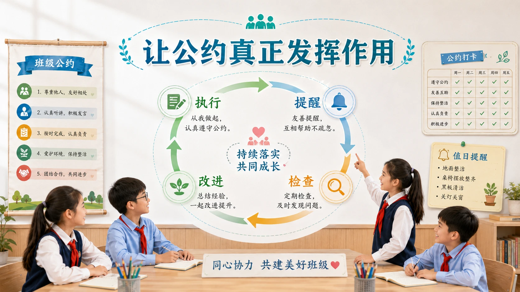 小学六年制统编教材系列课件——五年级语文上册口语交际：制定班级公约 - 预览图11