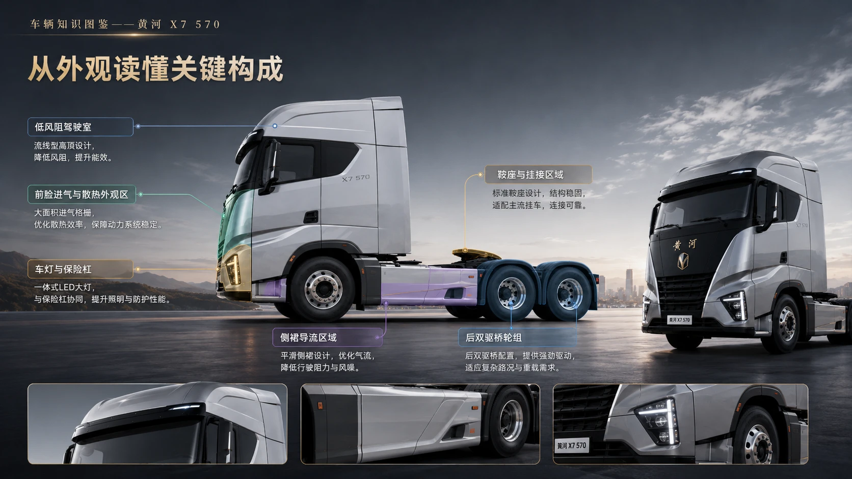 万物知识图鉴系列作品PPT——黄河X7_570 - 预览图4