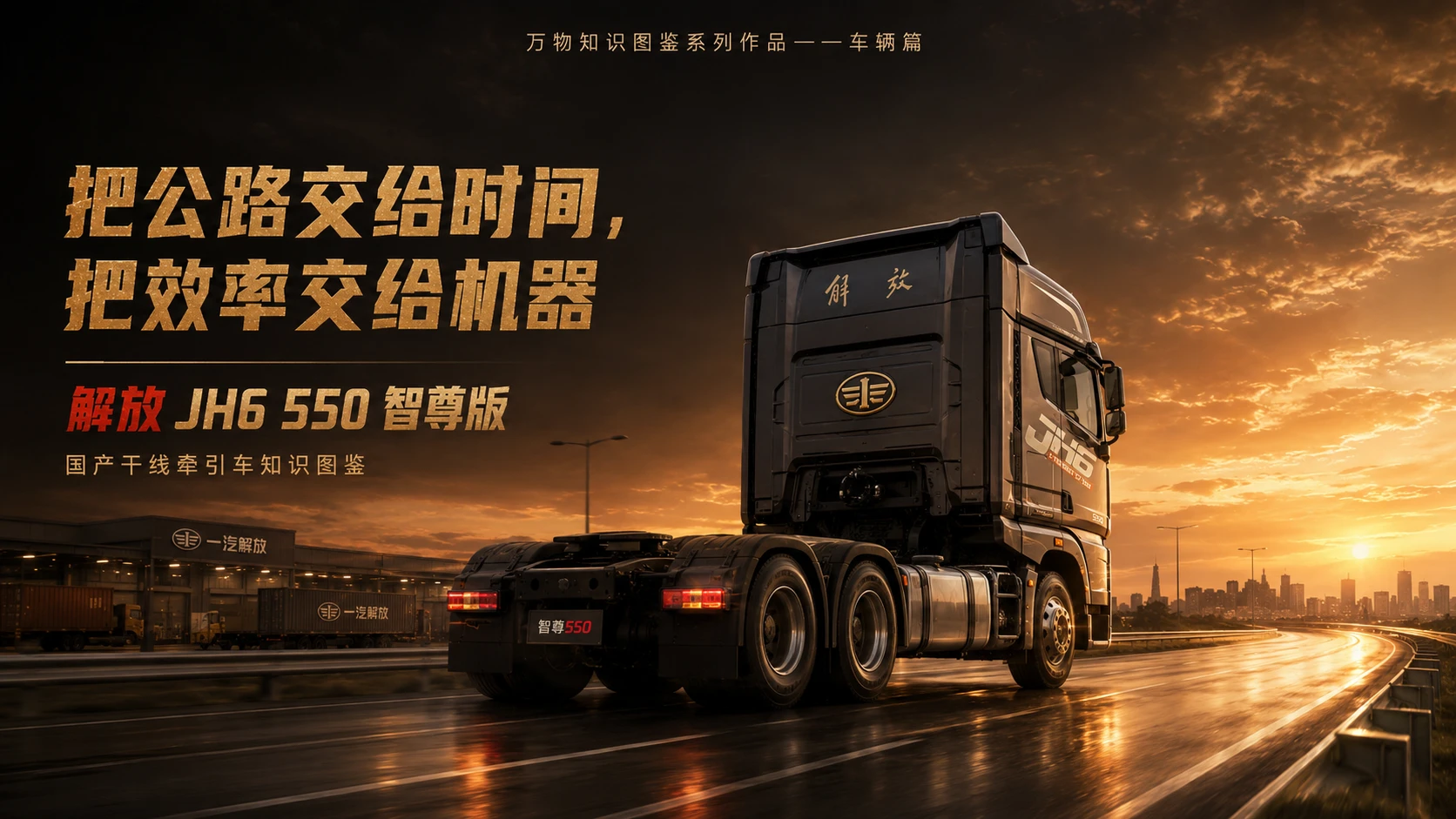 万物知识图鉴系列作品PPT——解放JH6_550智尊版 - 预览图9