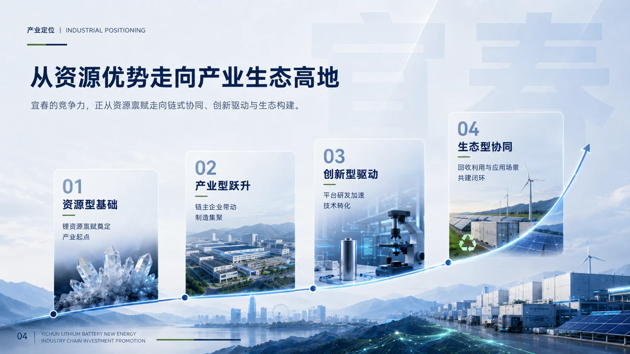 宜春锂电新能源全产业链招商推介PPT - 预览图4