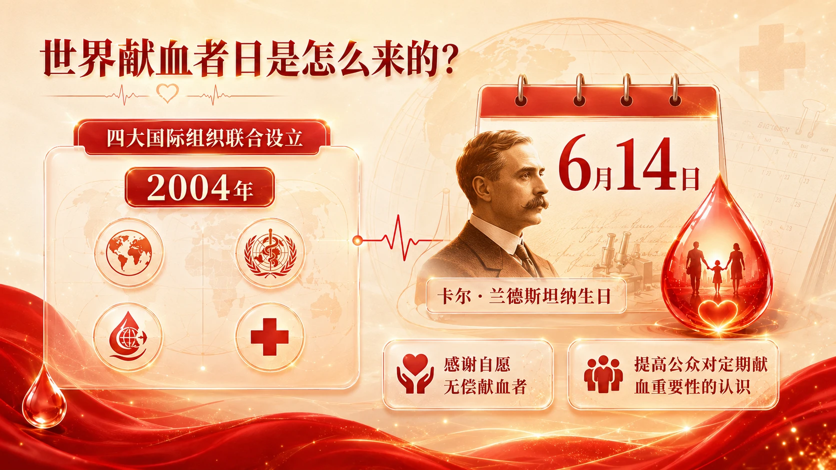 世界献血者日无偿献血科普 - 预览图3