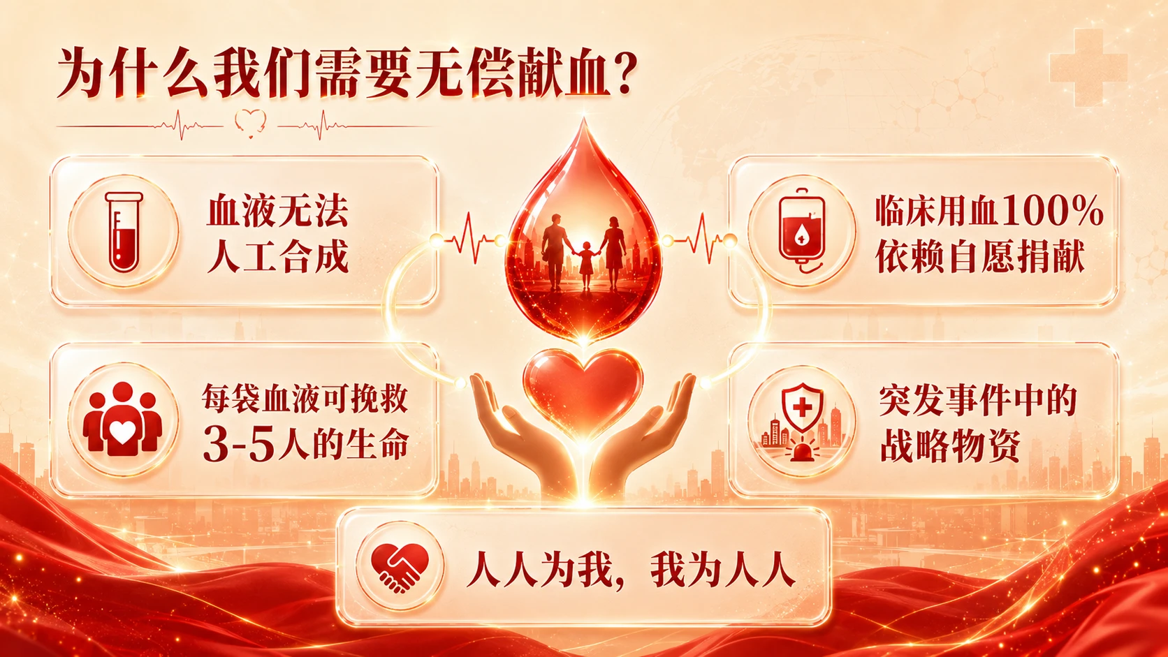 世界献血者日无偿献血科普 - 预览图5