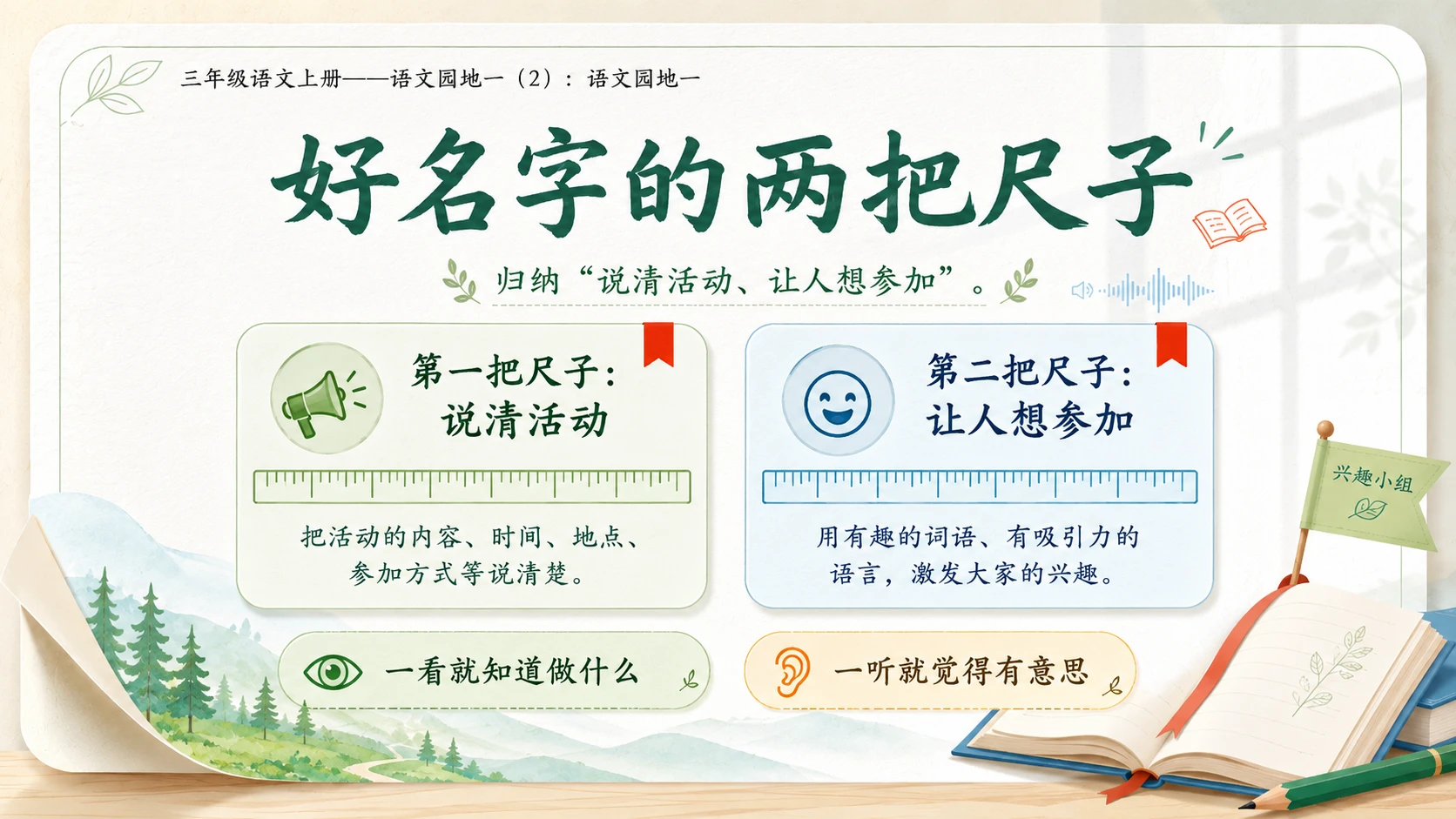 小学六年制统编教材系列课件——三年级语文上册：语文园地一（2） - 预览图5
