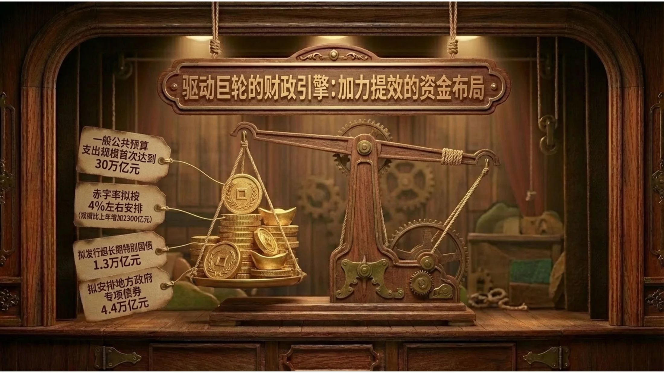 木偶动画风格政府工作报告PPT - 预览图7