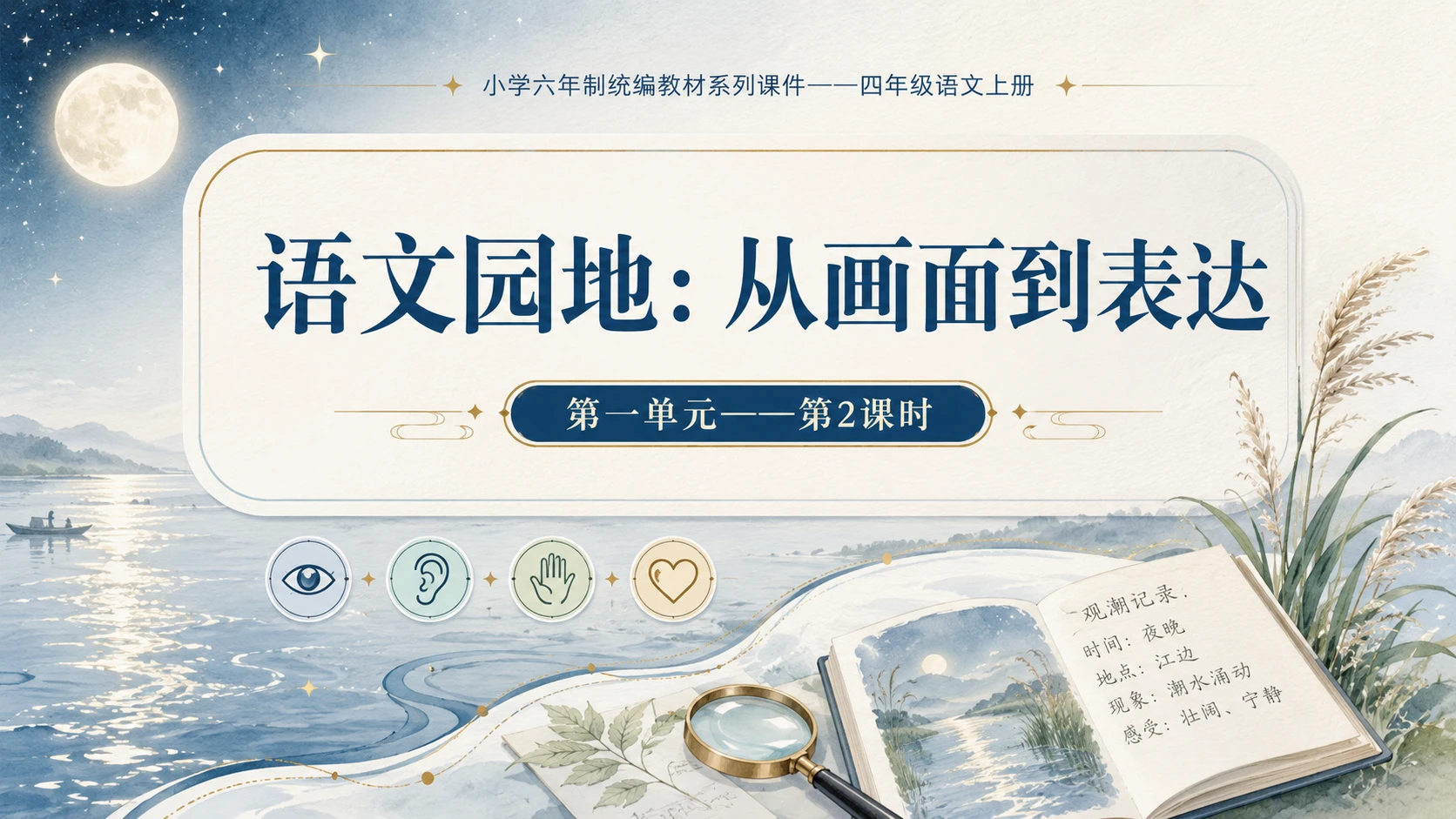 小学六年制统编教材系列课件——四年级语文上册：语文园地（2） - 预览图1