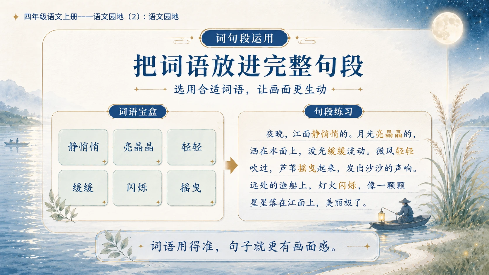 小学六年制统编教材系列课件——四年级语文上册：语文园地（2） - 预览图4