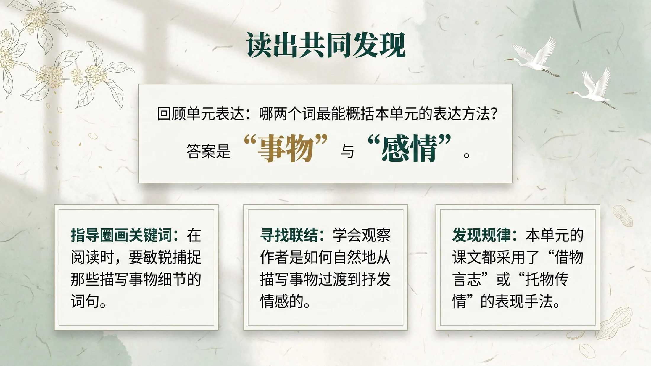 小学六年制统编教材系列课件——五年级语文上册：语文园地（1） - 预览图4