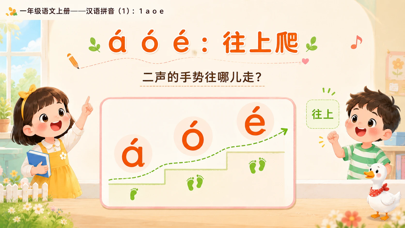 小学六年制统编教材系列课件——一年级语文上册：1 a o e（1） - 预览图10