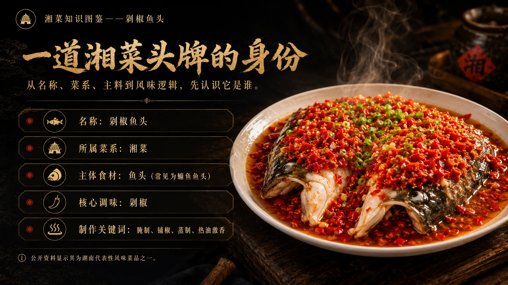 万物知识图鉴系列作品PPT——剁椒鱼头 - 预览图2