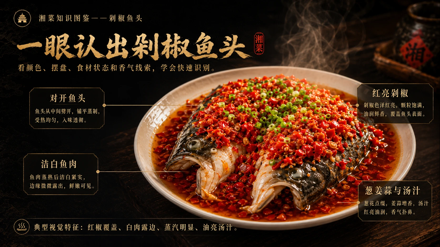 万物知识图鉴系列作品PPT——剁椒鱼头 - 预览图3
