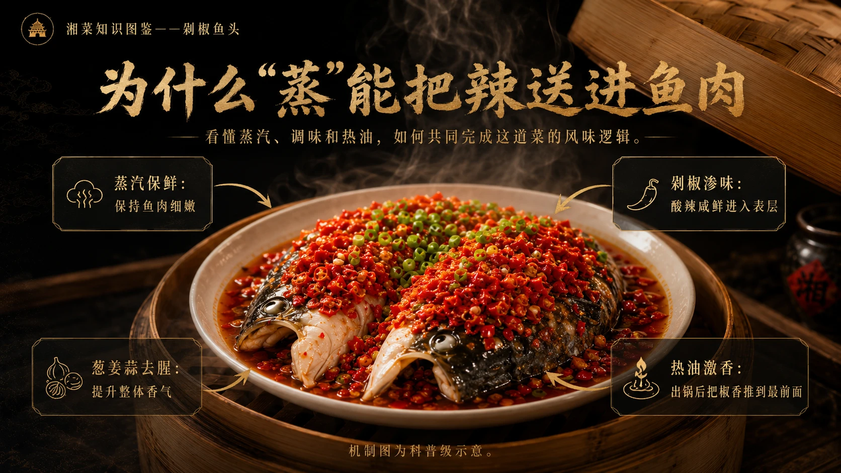 万物知识图鉴系列作品PPT——剁椒鱼头 - 预览图6