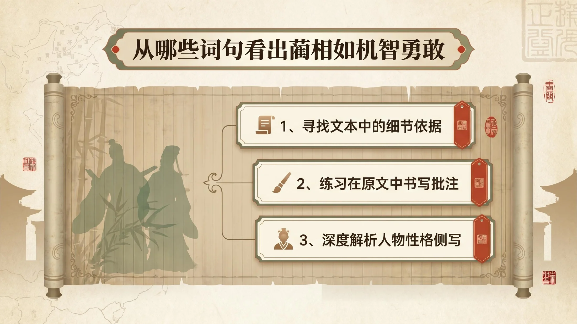 小学六年制统编教材系列课件——五年级语文上册第6课（1）：将相和 - 预览图8