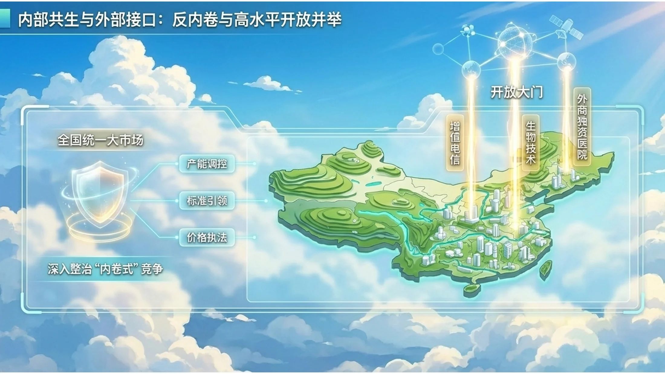动漫太阳朋克风格政府工作报告PPT - 预览图10